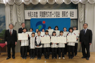 表彰式のようす4